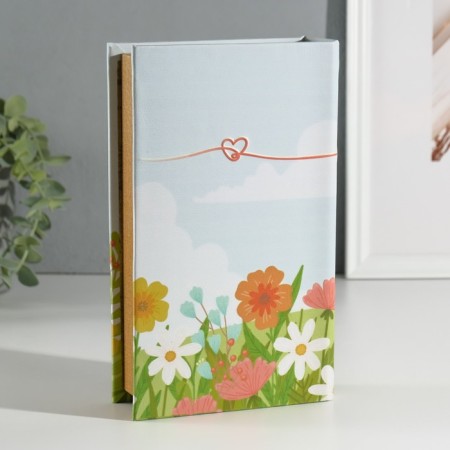 Safe Brush Tree leatherette "Corgi in flowers. Summer" 3d embossing 21x13x5 cm-4