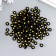 A set of beads for creativity plastic "Golden Heart on a Circle" 20 grams 0.7x0.7x0.4 cm