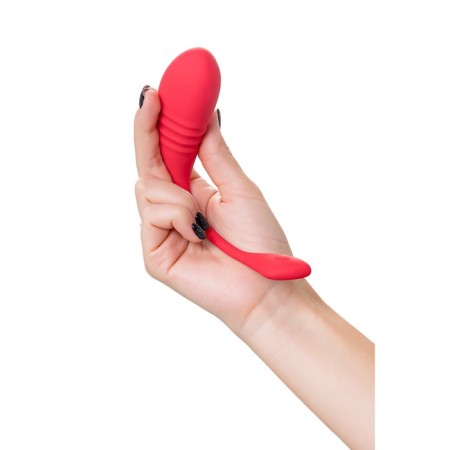 VIBROYAICO Lovense Vulse, 20.3 cm, silicone, red color-8