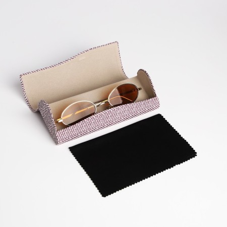 Case for glasses on the cracker, the color is purple-4