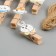 Decor for creativity wood "clothespin. Beasts in handkerchiefs" set of 10 pcs 3.8x2x1.2 cm