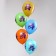 Shar Latex 12 "September 1", pastel, set 25 pcs., Mix color