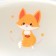 Little lining for the toilet children's "fox", white color, C817 BELL