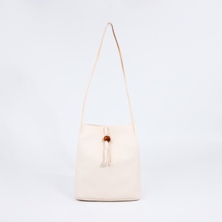 Bag Women's Tout on the valve, white color