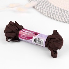 Bleaner elastic band, 10 mm, 10 ± 1 m, brown color No. 260