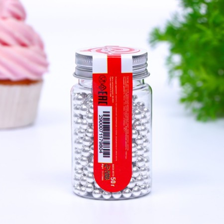 Confectionery Sprinking "Sixth Element", 6 mm, 50 g-2