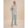 Women's jacket, size l, cream color