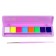 Aquagim Professional for the face and body 8 colors, 4 shine from ultraviolette + brush