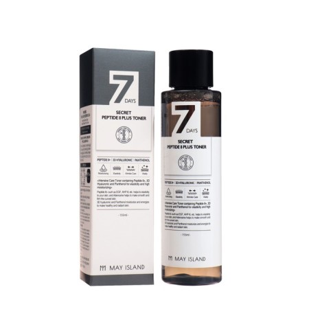 Toner May Island for a face with peptides, 155 ml
