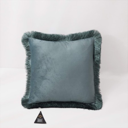 Pillowcase Sofi de Marko "Faina", size 45x45 cm, emerald color