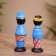 Souvenir "couple" wood (set 2 pcs) 17 cm