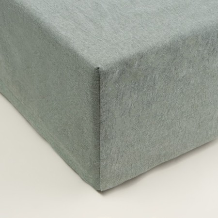 SL HOME SL Home "Denim" 160*200+30 cm, central olive, 100% greedy cotton-3