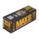 The cylinder mechanism standard Max, 80 mm (40x40), 5 keys, type key/key, matte nickel
