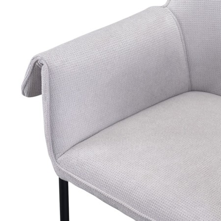 Aline chair, 550 × 700 × 830 mm, Shenill, light gray color-13