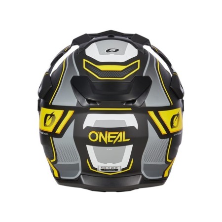 Sneakers helmet with o’neal d-Srs Square V24, ABS, matte, yellow/black, l-2
