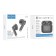 Hoco EW34, TWS, wireless headphones, inserts, BT 5.3, 30/250 mAh, black