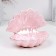 Steam stand "Shell" pink, 13x10x11cm