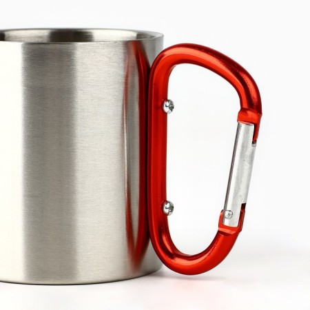 Mug with carbine "go on a campaign", 180 ml-4