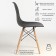 Chair "Eames" Hyh-a304, black