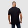 T -shirt male, black color/print mix, size 2xl