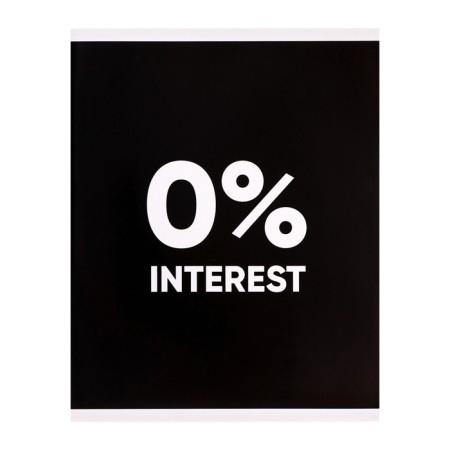 A notebook of 96 sheets in a cage, calligrata "Black text", cardboard cover, glossy lamination, block of offset, mix-5