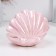 Steam stand "Shell" pink, 13x10x11cm