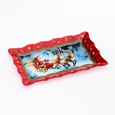 New Year's Fairy dish, 24.6x14.7 cm-1