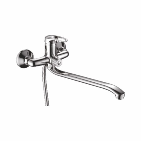 Fashun A2237 bath mixer, one -leaf, pour 360 mm, with a shower set, chrome