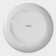 A set of plates of porcelain dining Magistro Mien, 6 objects: d = 21 cm, white color