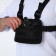 Babberry bag with lightning, external pocket, black color