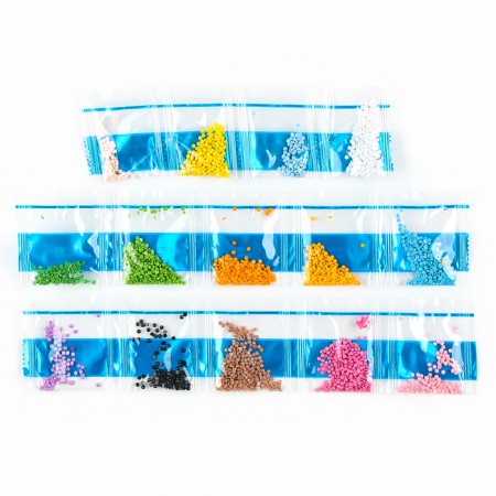 Diamond mosaic-sticker with full filling for children "kids", a set for creativity-4