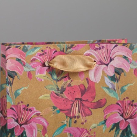 Package Gift Crafts Vertical, packaging, "Flowers", S 12 x 15 x 5.5 cm-2