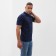 T-shirt (Polo) Male Minaku Regular Fit: Dark Sino, Rr. 42