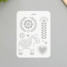 Plastic stencil 