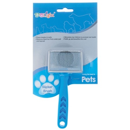 Pucrough Delight Metal, with a plastic pen, small, blue-2