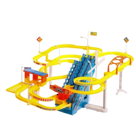 Developing toy "Duck track", light, sound, works from batteries and from the network-9