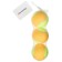 A set of balls for large tennis Onlytop Swidon, 3 pcs.