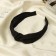 Hair cap "Coquet" 3 cm, black