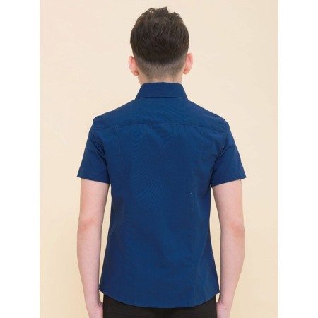 Surchashka upper for boys, height 134 cm, blue color-2