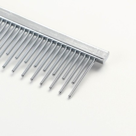Comb "paws" with teeth of different lengths, 20.5 x 3 cm, blue-2