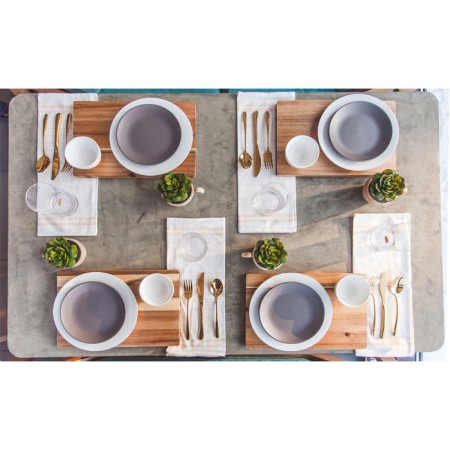Saladnik porcelain thick -walled shade White Label, 170 ml, d = 10 cm, white color-3