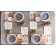 Saladnik porcelain thick -walled shade White Label, 170 ml, d = 10 cm, white color