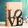 Holder-stand for the books "Love" Black, 1pc