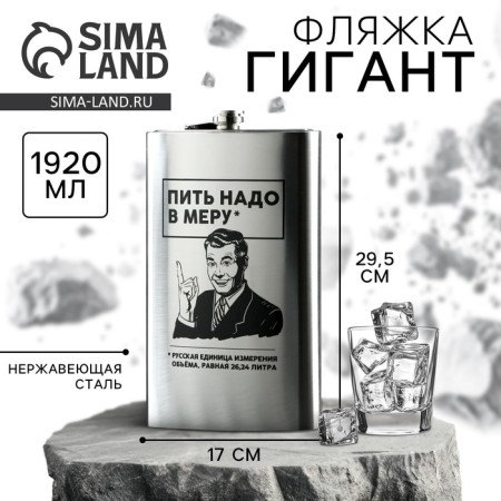 Flake Giant "Mera", 1920 ml, silver