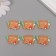 Decor for creativity Plastic "stump" set 6 sh 2.2x2.7x0.8 cm