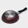 Pan "hostess", d = 16 cm, plastic handle, anti -stick coating, burgundy color