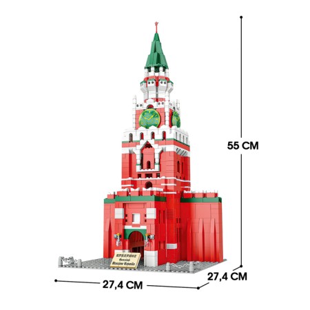 Designer "Architecture. Spasskaya Tower ", 1025 parts-1
