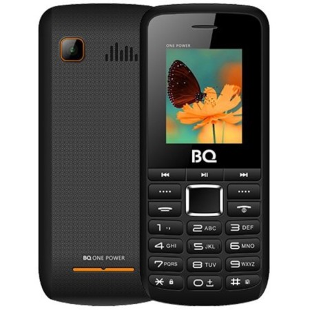 Cell phone BQ M-1846 One Power Black Orange