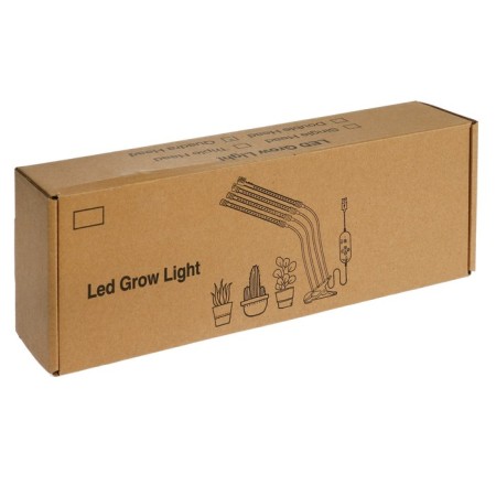 LED phytosvetnel, 36 watts, 250 mm, IP66, 5 V, USB, bicoline, clothespin, with a timer-7