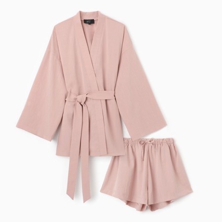 Women's costume (kimono and shorts) Mist Summer Time, Powder, R.46-7